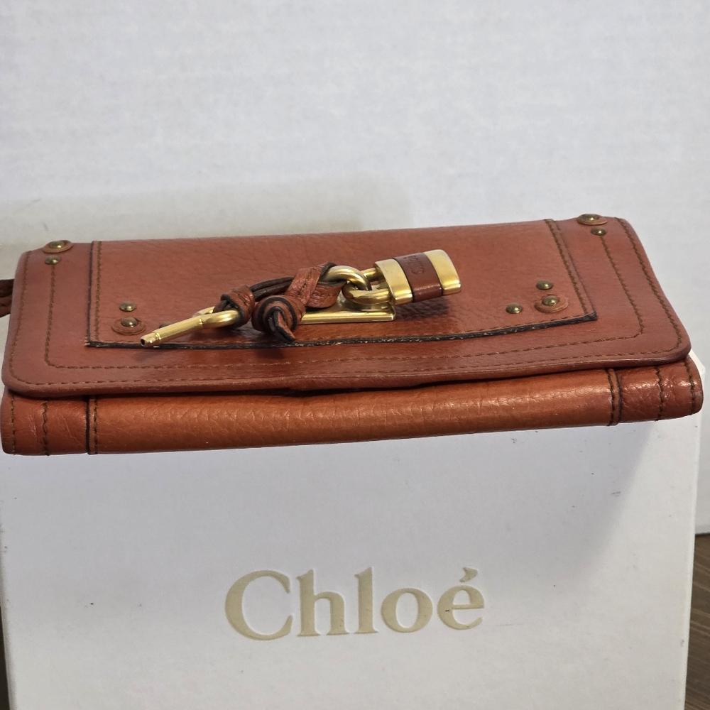 Chloé Paddington Long Wallet With Box,dusty & Care Cards. - Picture 17 of 17